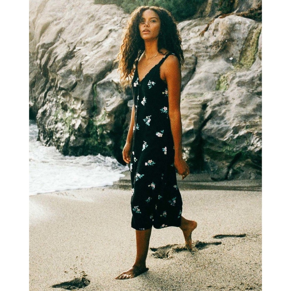 Billabong Floral Slip Dress